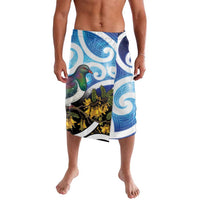 Kekeru New Zealand Matariki Lavalava Kukupa Kowhai Maori New Year Blue Version