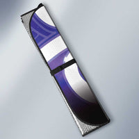 Kekeru New Zealand Matariki Auto Sun Shade Kukupa Kowhai Maori New Year Purple Version LT14 - Polynesian Pride