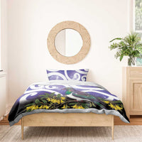 Kekeru New Zealand Matariki Bedding Set Kukupa Kowhai Maori New Year Purple Version LT14 - Polynesian Pride