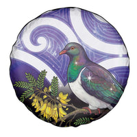 Kekeru New Zealand Matariki Spare Tire Cover Kukupa Kowhai Maori New Year Purple Version LT14 - Polynesian Pride