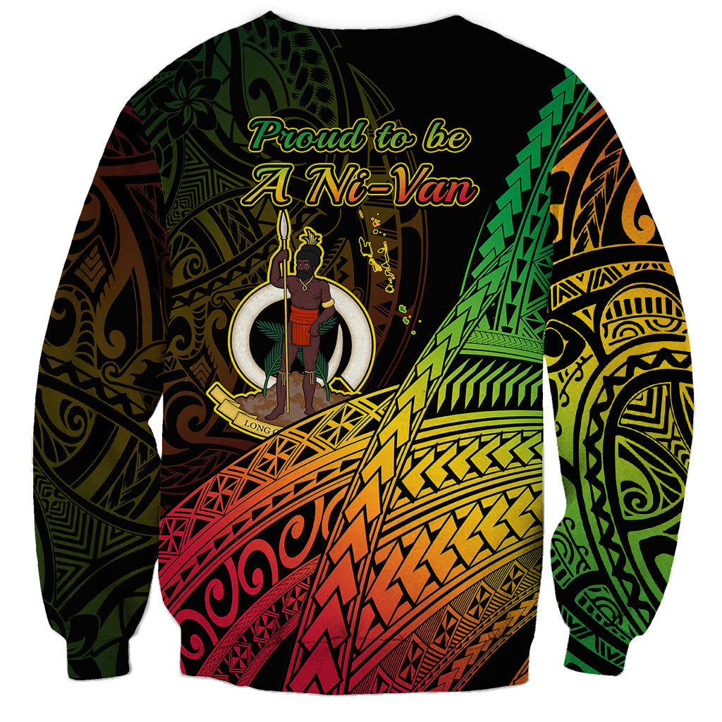 Polynesian Pride Vanuatu Sweatshirt Proud To Be A Ni-Van LT14 - Polynesian Pride