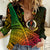 Polynesian Pride Vanuatu Women Casual Shirt Proud To Be A Ni-Van LT14 Female Black - Polynesian Pride