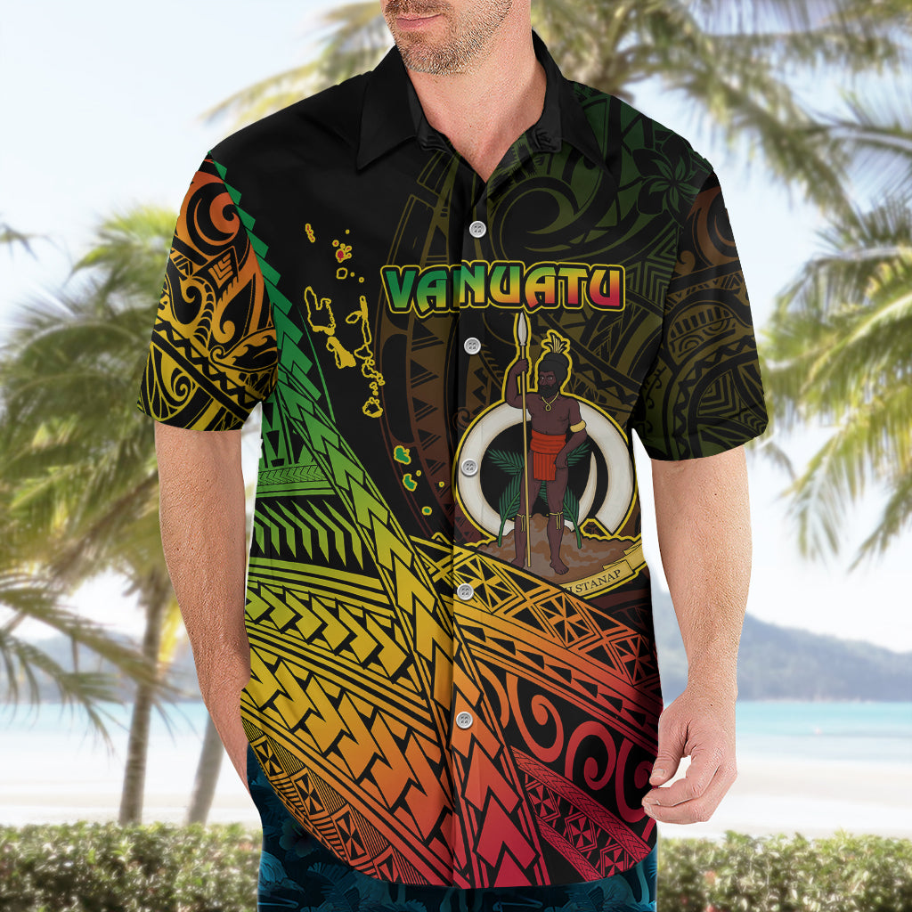 Personalised Vanuatu Hawaiian Shirt Proud To Be A Ni-Van LT14 - Polynesian Pride