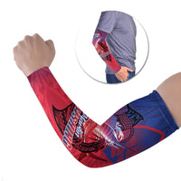 Guam Blue Marlin Fishing Arm Sleeves Guahan Fish Hook Tattoo