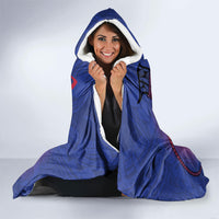 Guam Blue Marlin Fishing Hooded Blanket Guahan Fish Hook Tattoo LT14 - Polynesian Pride