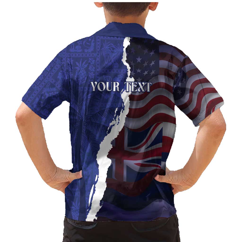 Personalized Hawaii Statehood Day Family Matching Mermaid Dress and Hawaiian Shirt 66th Anniversary LT14 - Polynesian Pride