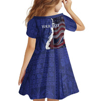 Personalized Hawaii Statehood Day Family Matching Off Shoulder Maxi Dress and Hawaiian Shirt 66th Anniversary LT14 - Polynesian Pride