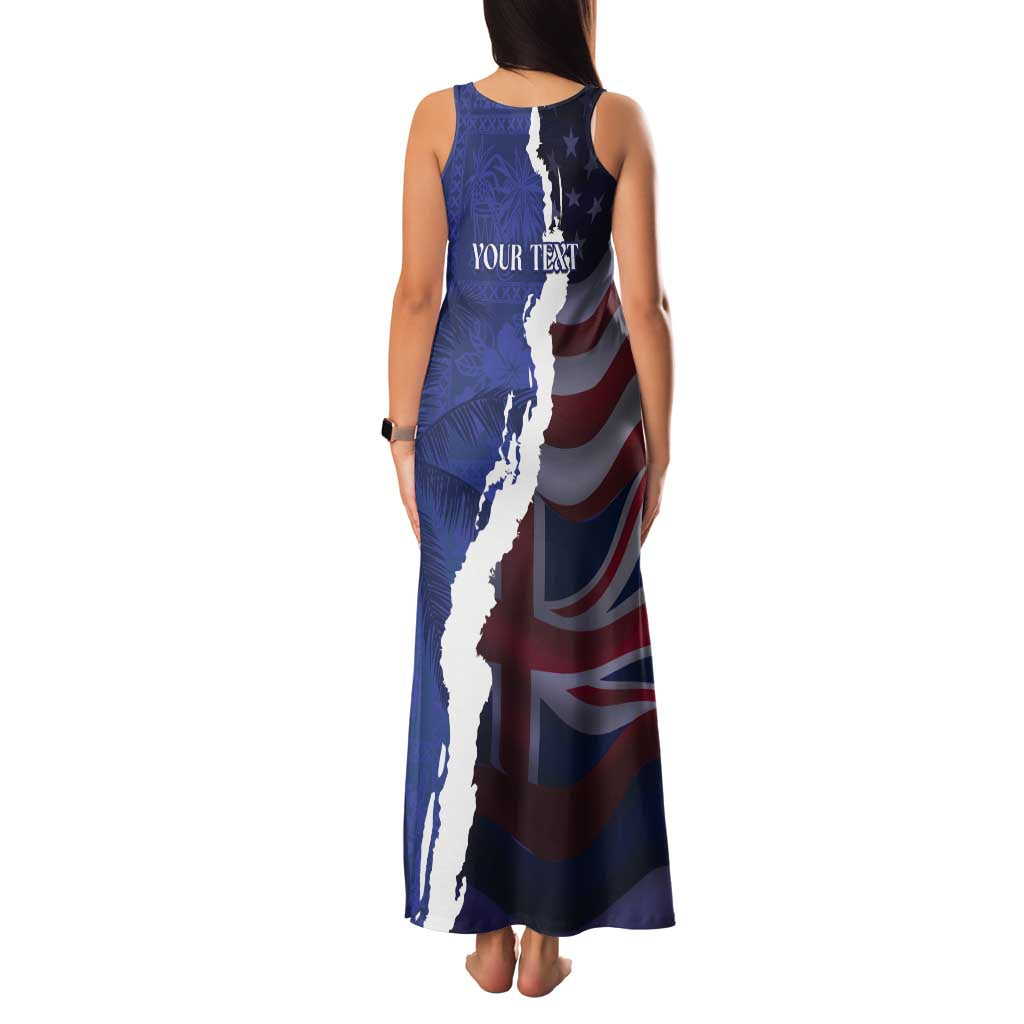Personalized Hawaii Statehood Day Family Matching Tank Maxi Dress and Hawaiian Shirt 66th Anniversary LT14 - Polynesian Pride