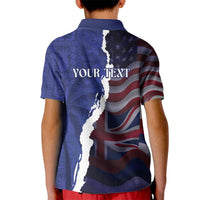 Personalized Hawaii Statehood Day Kid Polo Shirt 66th Anniversary LT14 - Polynesian Pride
