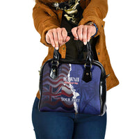 Personalized Hawaii Statehood Day Shoulder Handbag 66th Anniversary - Polynesian Pride