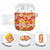Yellow Hawaii Hibiscus AirPods Case Tropical Flowers Seamless Pattern - Polynesian Pride
