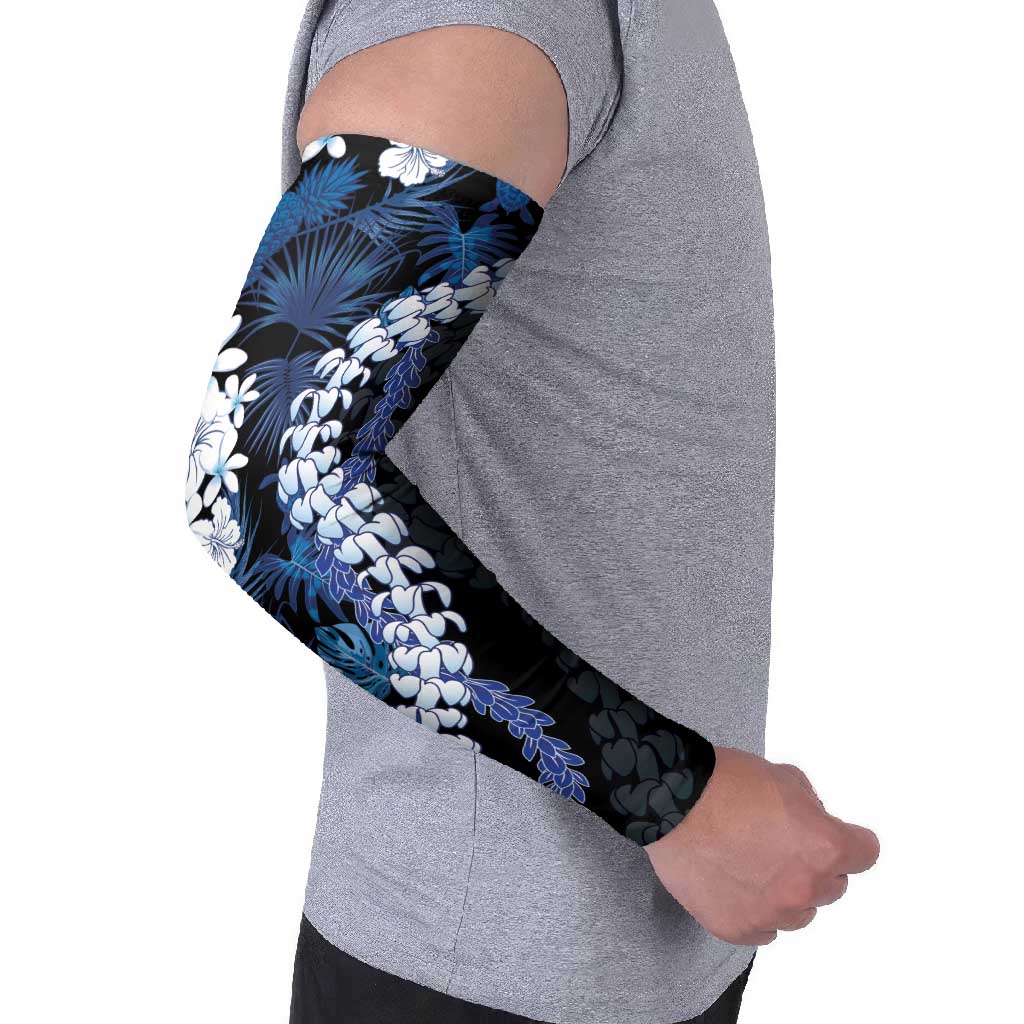 Polu Aloha Hawaii Lei Arm Sleeves Tropical Flowers Elegant Vibe - Polynesian Pride