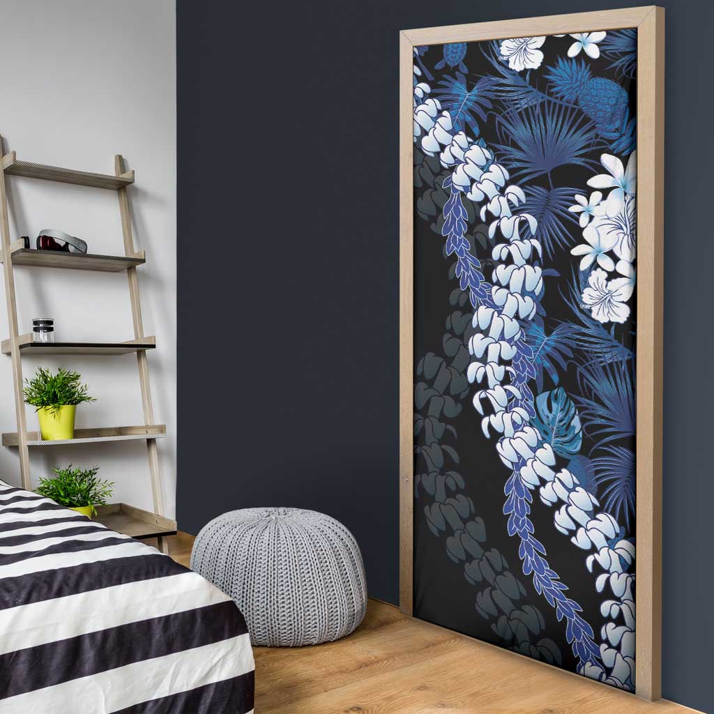 Polu Aloha Hawaii Lei Door Cover Tropical Flowers Elegant Vibe - Polynesian Pride
