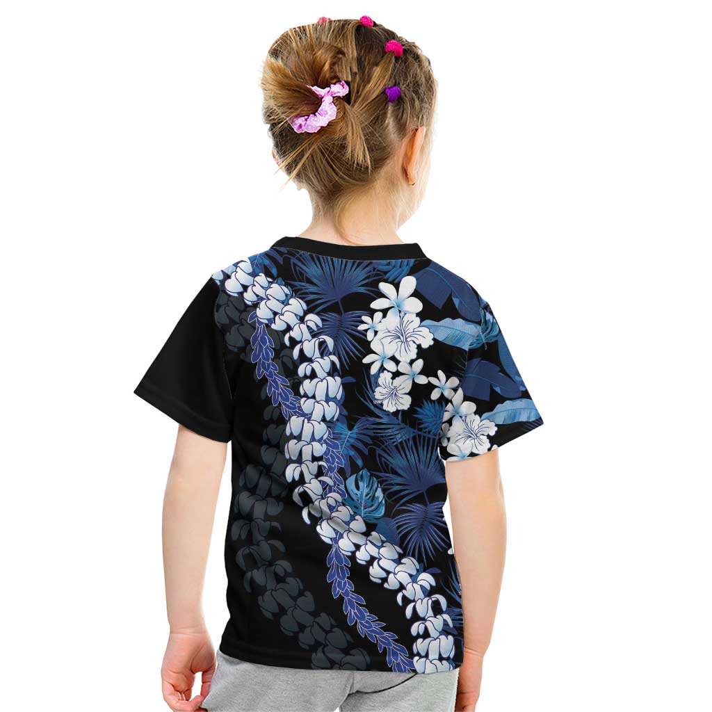 Polu Aloha Hawaii Lei Kid T Shirt Tropical Flowers Elegant Vibe LT14 - Polynesian Pride