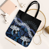 Polu Aloha Hawaii Lei Tote Bag Tropical Flowers Elegant Vibe - Polynesian Pride