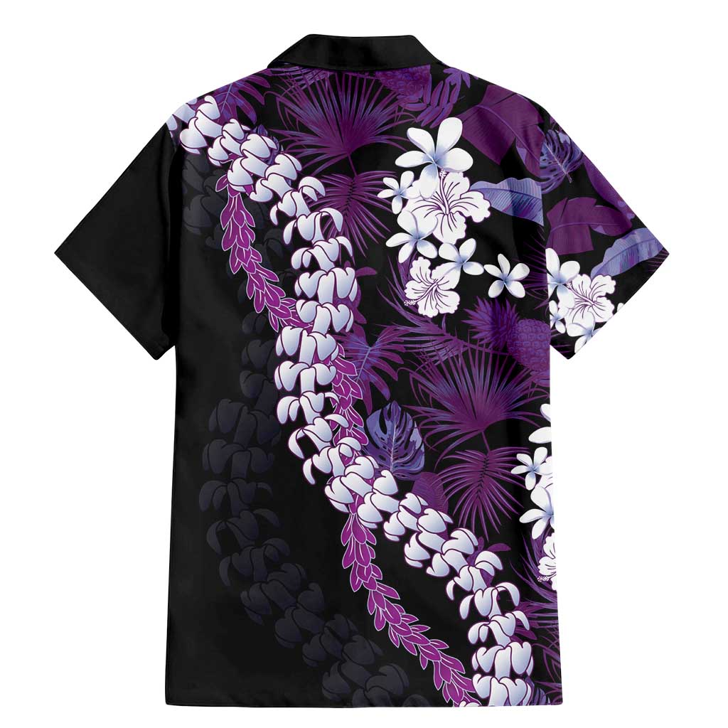 Poni Aloha Hawaii Lei Family Matching Mermaid Dress and Hawaiian Shirt Tropical Flowers Elegant Vibe LT14 - Polynesian Pride