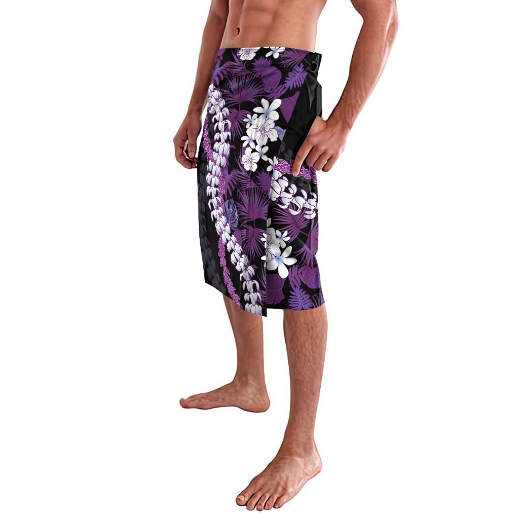 Poni Aloha Hawaii Lei Lavalava Tropical Flowers Elegant Vibe - Polynesian Pride