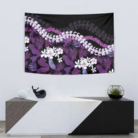 Poni Aloha Hawaii Lei Tapestry Tropical Flowers Elegant Vibe LT14 - Polynesian Pride