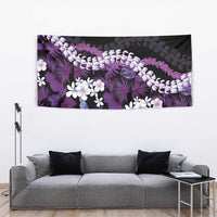 Poni Aloha Hawaii Lei Tapestry Tropical Flowers Elegant Vibe LT14 - Polynesian Pride