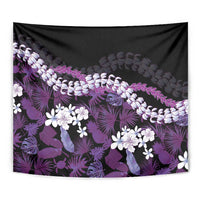 Poni Aloha Hawaii Lei Tapestry Tropical Flowers Elegant Vibe LT14 - Polynesian Pride