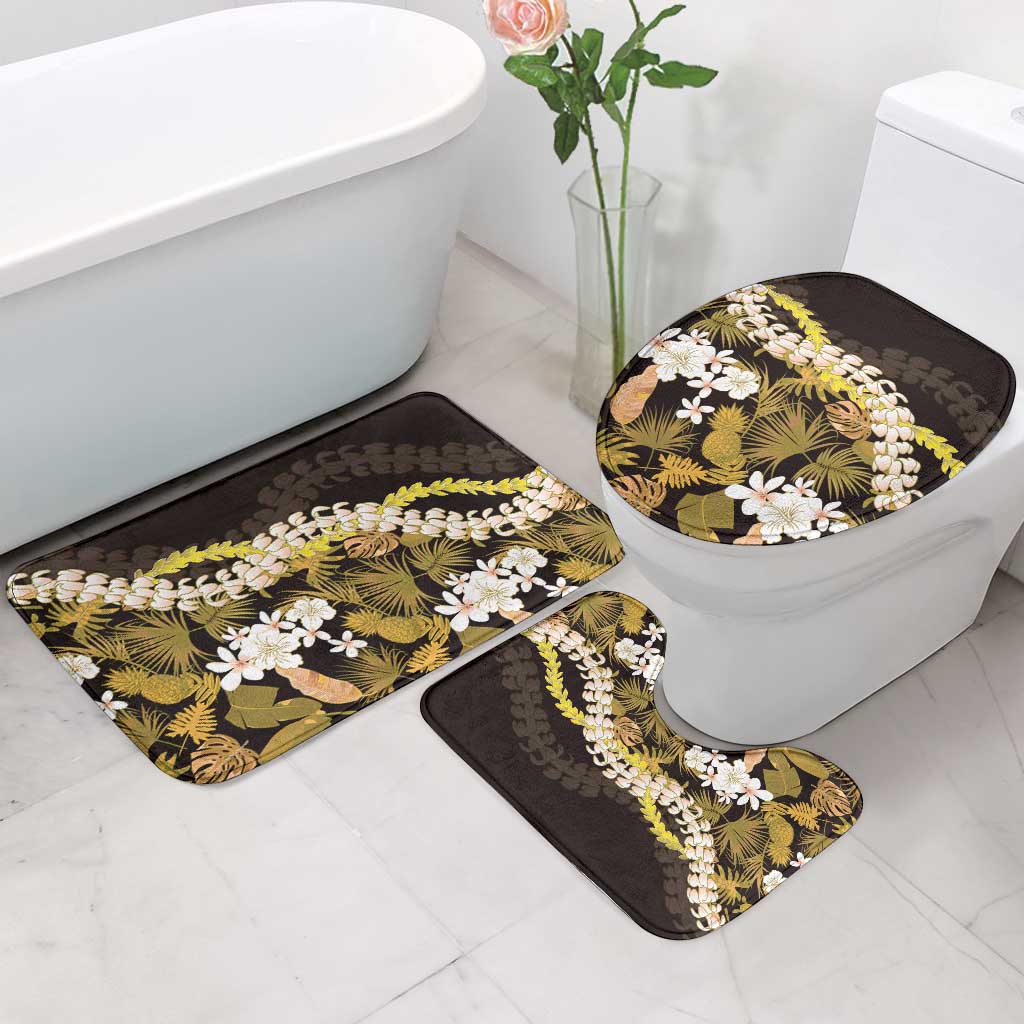 Kula Aloha Hawaii Lei Bathroom Set Tropical Flowers Elegant Vibe - Polynesian Pride