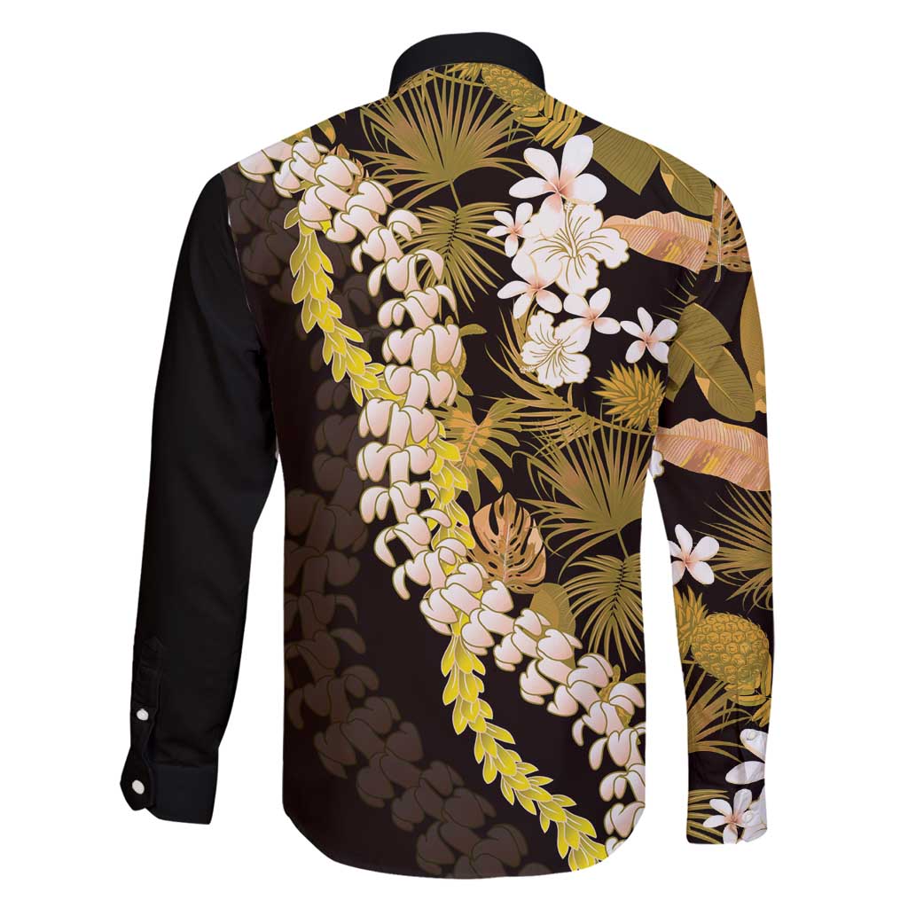 Kula Aloha Hawaii Lei Family Matching Summer Maxi Dress and Hawaiian Shirt Tropical Flowers Elegant Vibe LT14 - Polynesian Pride