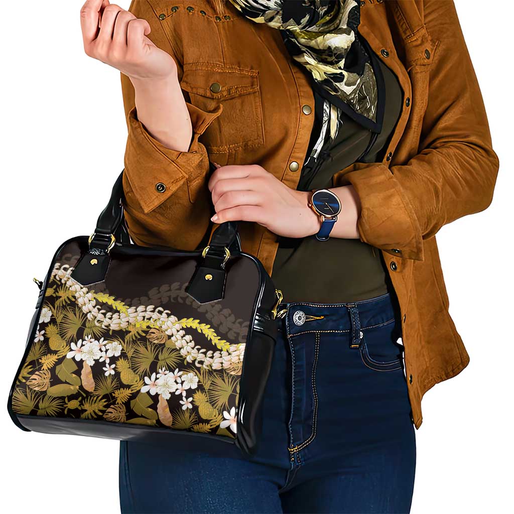 Kula Aloha Hawaii Lei Shoulder Handbag Tropical Flowers Elegant Vibe LT14 - Polynesian Pride