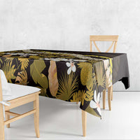 Kula Aloha Hawaii Lei Tablecloth Tropical Flowers Elegant Vibe - Polynesian Pride