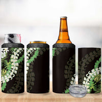 Omaomao Aloha Hawaii Lei 4 in 1 Can Cooler Tumbler Tropical Flowers Elegant Vibe LT14 - Polynesian Pride