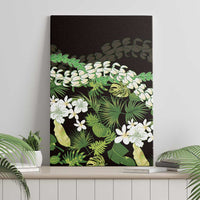 Omaomao Aloha Hawaii Lei Canvas Wall Art Tropical Flowers Elegant Vibe LT14 - Polynesian Pride