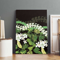 Omaomao Aloha Hawaii Lei Canvas Wall Art Tropical Flowers Elegant Vibe LT14 - Polynesian Pride