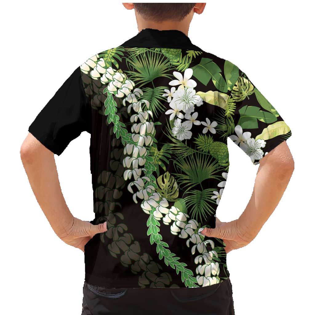 Omaomao Aloha Hawaii Lei Family Matching Mermaid Dress and Hawaiian Shirt Tropical Flowers Elegant Vibe LT14 - Polynesian Pride