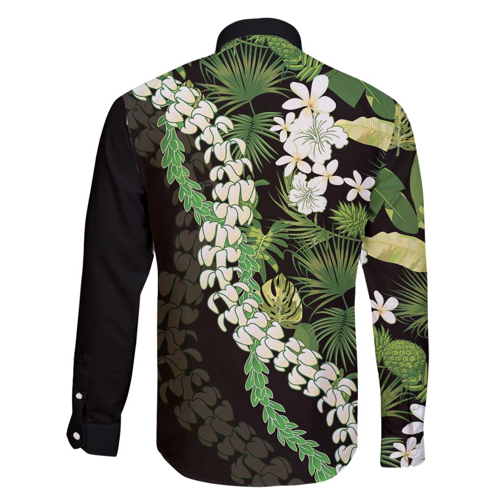 Omaomao Aloha Hawaii Lei Family Matching Tank Maxi Dress and Hawaiian Shirt Tropical Flowers Elegant Vibe LT14 - Polynesian Pride