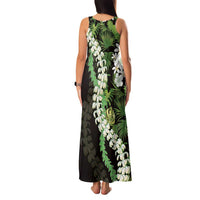 Omaomao Aloha Hawaii Lei Family Matching Tank Maxi Dress and Hawaiian Shirt Tropical Flowers Elegant Vibe LT14 - Polynesian Pride