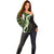 Omaomao Aloha Hawaii Lei Off Shoulder Sweater Tropical Flowers Elegant Vibe - Polynesian Pride