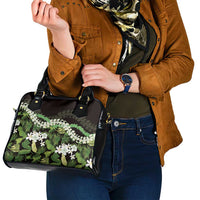Omaomao Aloha Hawaii Lei Shoulder Handbag Tropical Flowers Elegant Vibe - Polynesian Pride