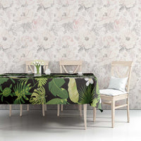 Omaomao Aloha Hawaii Lei Tablecloth Tropical Flowers Elegant Vibe LT14 - Polynesian Pride
