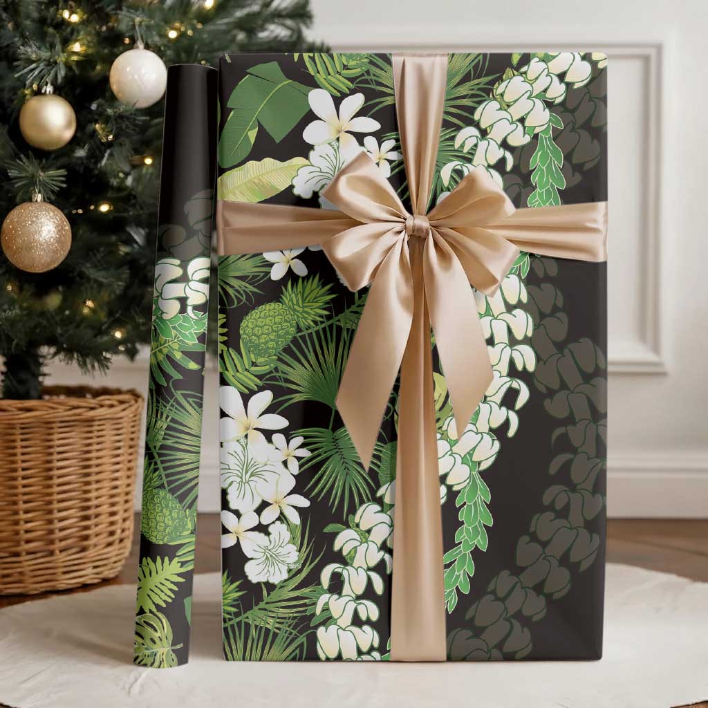 Omaomao Aloha Hawaii Lei Wrapping Paper Tropical Flowers Elegant Vibe LT14 - Polynesian Pride
