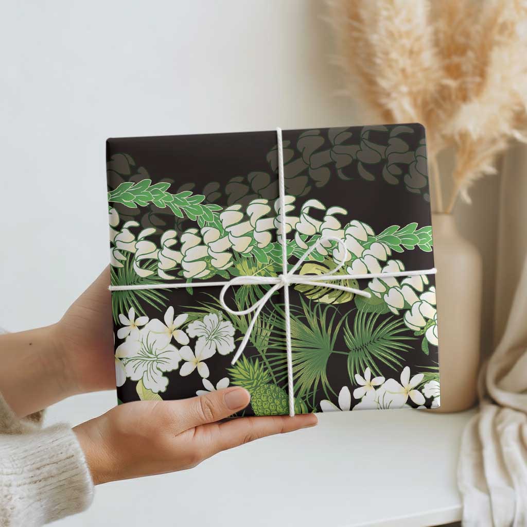 Omaomao Aloha Hawaii Lei Wrapping Paper Tropical Flowers Elegant Vibe LT14 - Polynesian Pride