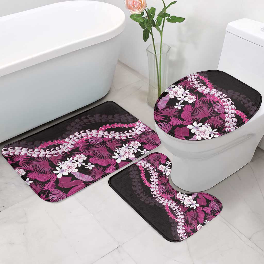 Akala Aloha Hawaii Lei Bathroom Set Tropical Flowers Elegant Vibe - Polynesian Pride