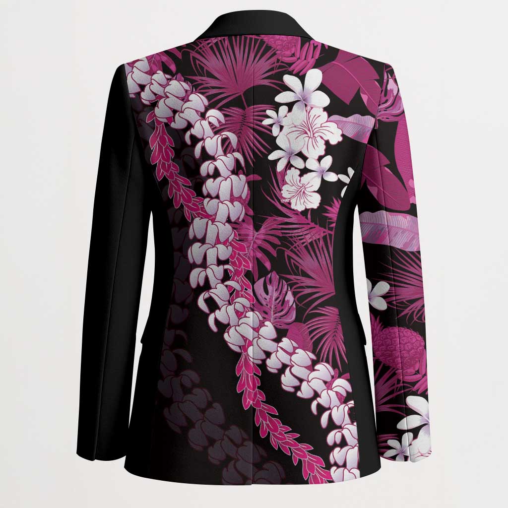 Akala Aloha Hawaii Lei Blazer Tropical Flowers Elegant Vibe LT14 - Polynesian Pride