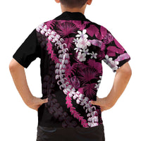 Akala Aloha Hawaii Lei Family Matching Off The Shoulder Long Sleeve Dress and Hawaiian Shirt Tropical Flowers Elegant Vibe LT14 - Polynesian Pride