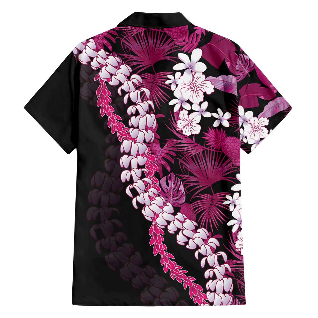 Akala Aloha Hawaii Lei Family Matching Off Shoulder Maxi Dress and Hawaiian Shirt Tropical Flowers Elegant Vibe LT14 - Polynesian Pride