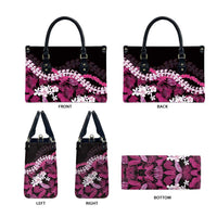 Akala Aloha Hawaii Lei Leather Bag Tropical Flowers Elegant Vibe - Polynesian Pride