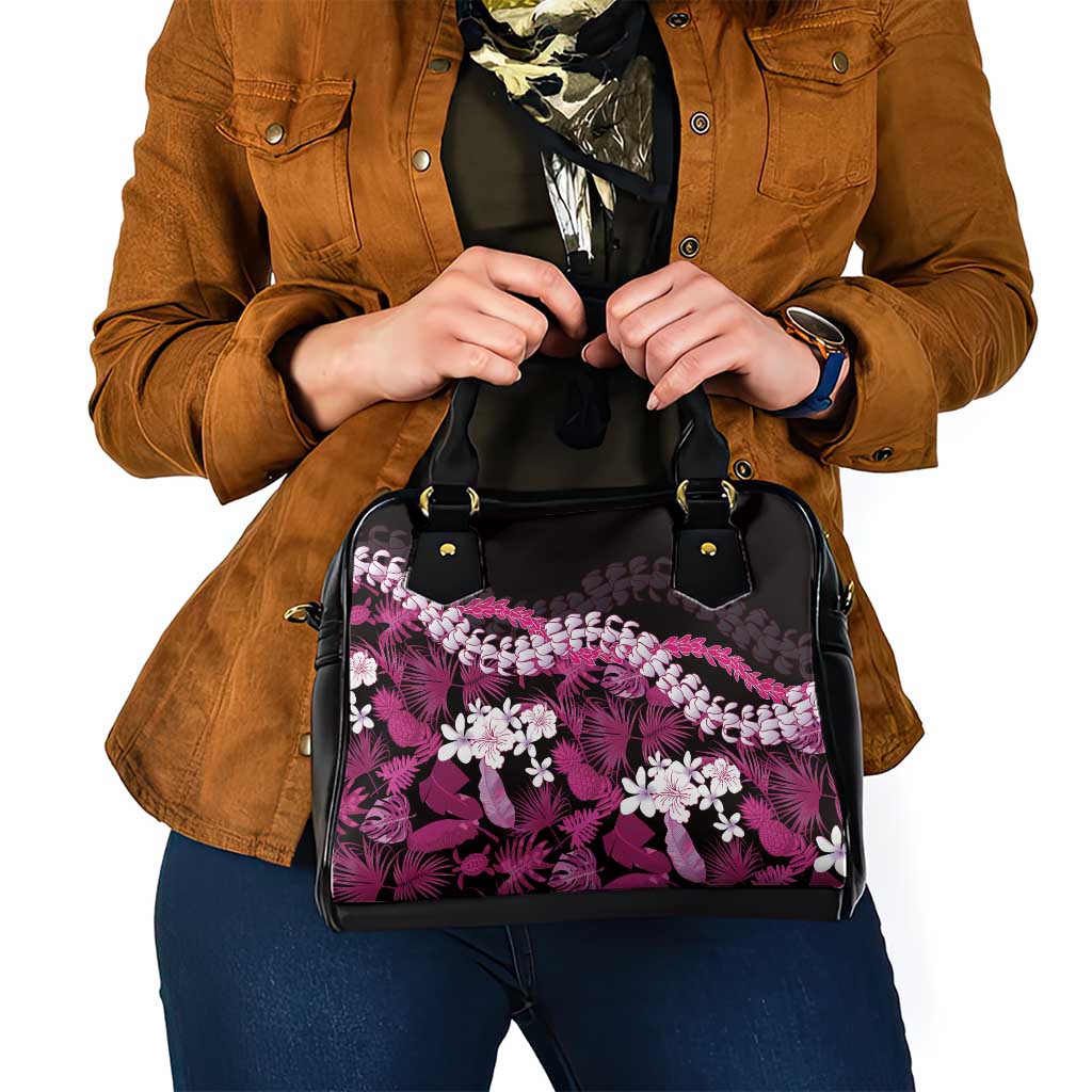 Akala Aloha Hawaii Lei Shoulder Handbag Tropical Flowers Elegant Vibe - Polynesian Pride