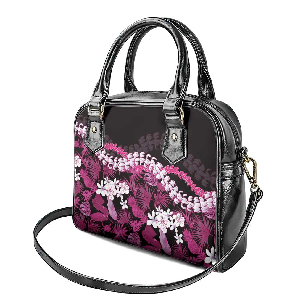 Akala Aloha Hawaii Lei Shoulder Handbag Tropical Flowers Elegant Vibe - Polynesian Pride