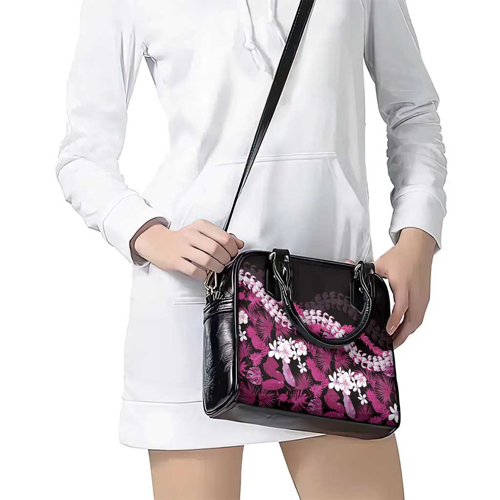 Akala Aloha Hawaii Lei Shoulder Handbag Tropical Flowers Elegant Vibe - Polynesian Pride