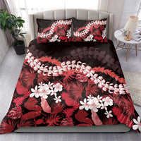 Ulaula Aloha Hawaii Lei Bedding Set Tropical Flowers Elegant Vibe LT14 - Polynesian Pride