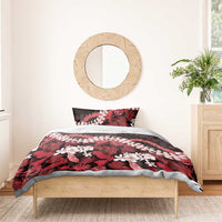 Ulaula Aloha Hawaii Lei Bedding Set Tropical Flowers Elegant Vibe LT14 - Polynesian Pride