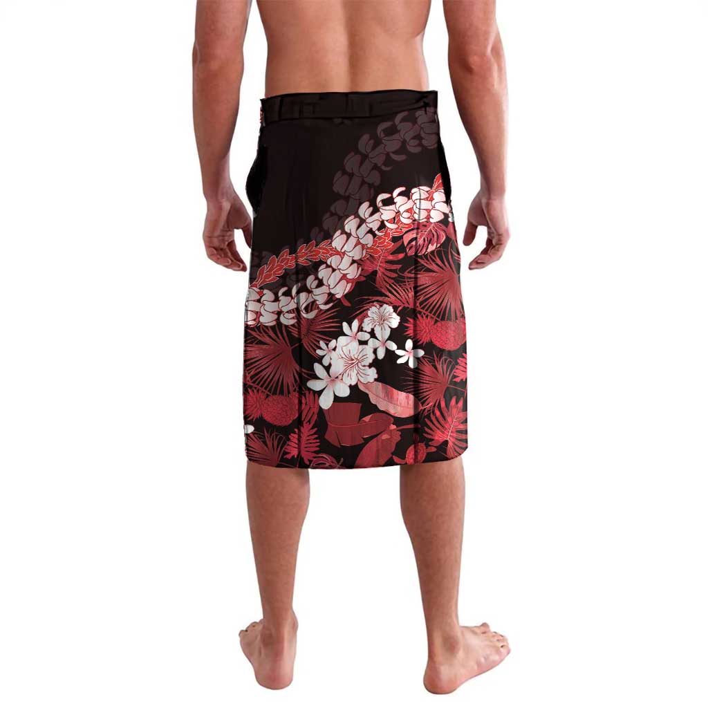 Ulaula Aloha Hawaii Lei Lavalava Tropical Flowers Elegant Vibe LT14 - Polynesian Pride